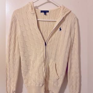 Ralph Lauren zip up sweater